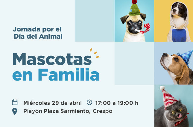 Crespo celebrará el Día del Animal con una jornada abierta para toda la familia