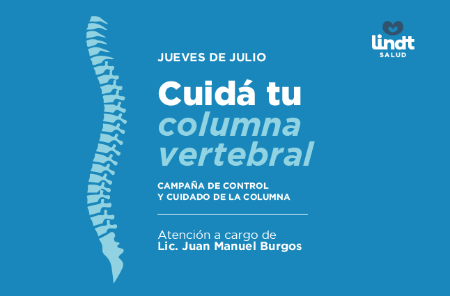 Continúa la campaña para el cuidado de la columna vertebral